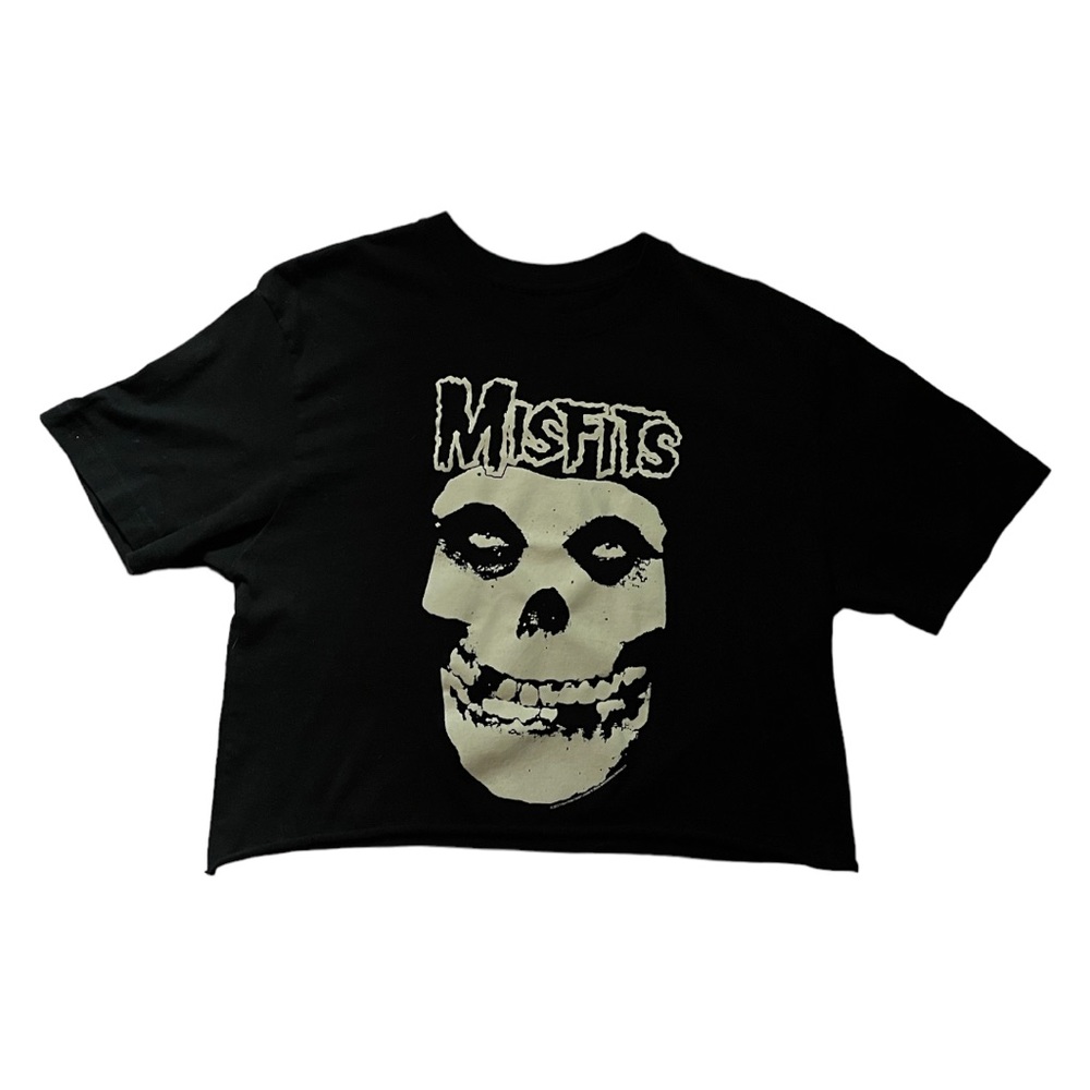Misfits Cropped Graphic T-Shirt